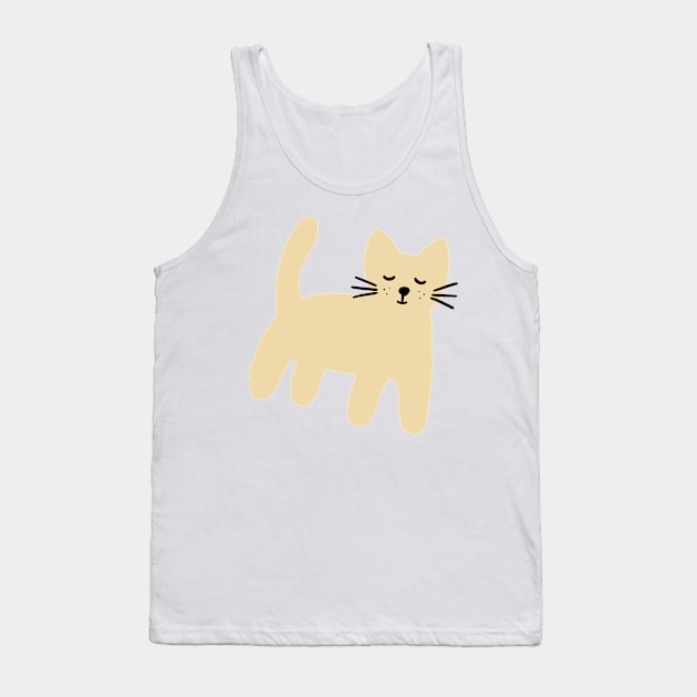 Cute mouse on white Tank Top by bigmoments